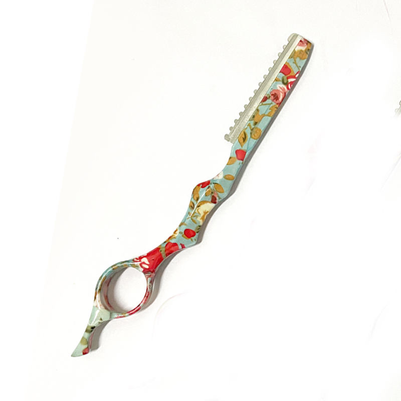 Custom Logo Barber Straight Razors for Men Beauty Eyebrow Razor Shavette Straight Edge Shaving Razor