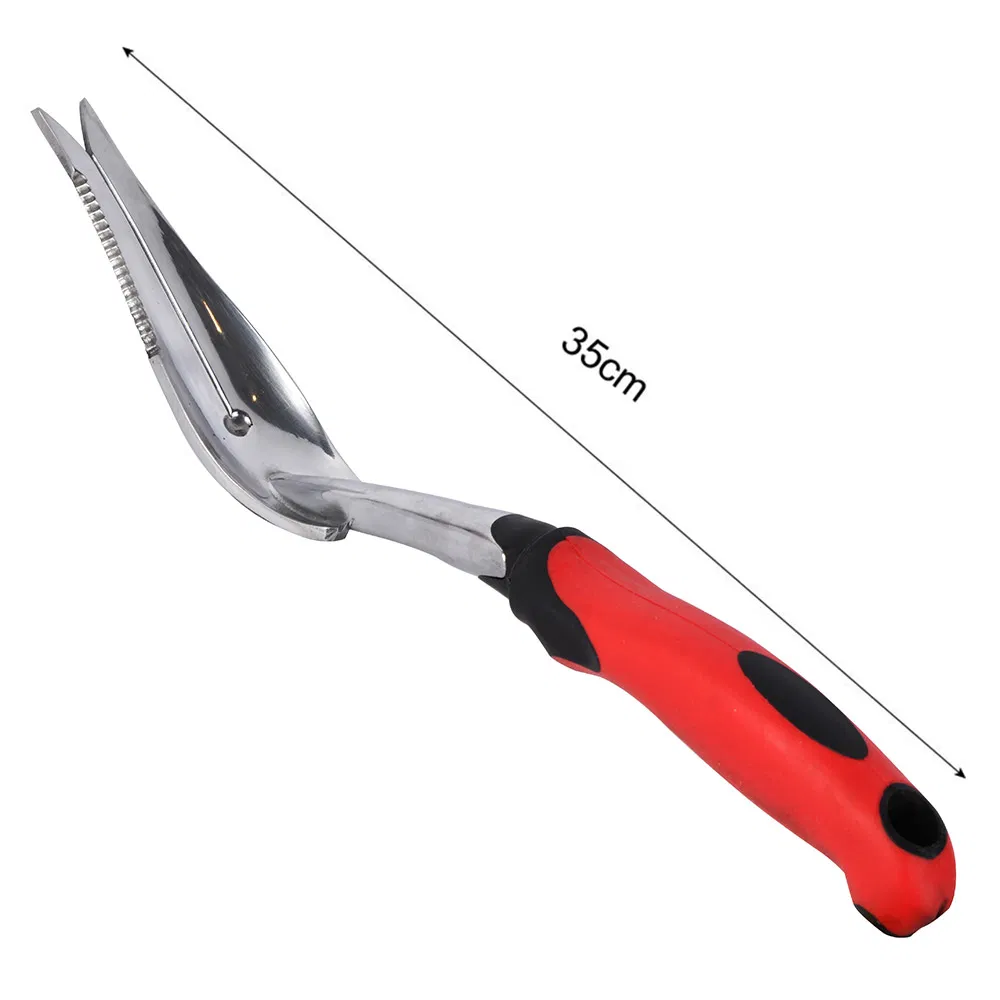 Professional Multi-Functional Aluminum Hand Tools Garden Cultivator/Shovel/Weeder with TPR Handle for Garden Care
