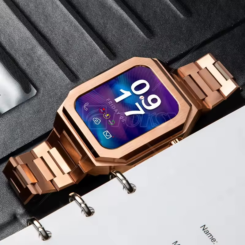 Кожаный ремешок и чехол для Apple Watch