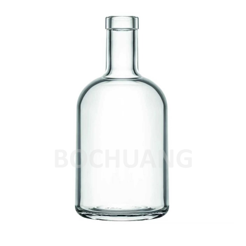 Customized 275ml 330ml 355ml 475ml 500ml 700ml 750ml Storing Spirit Whiskey Brandy Rum Vodka Gin Tequila Clear Empty Glass Liquor Bottle