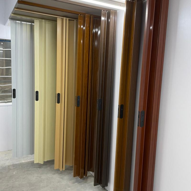 Factory Directly Sale PVC Folding Door for Indoor Decoration