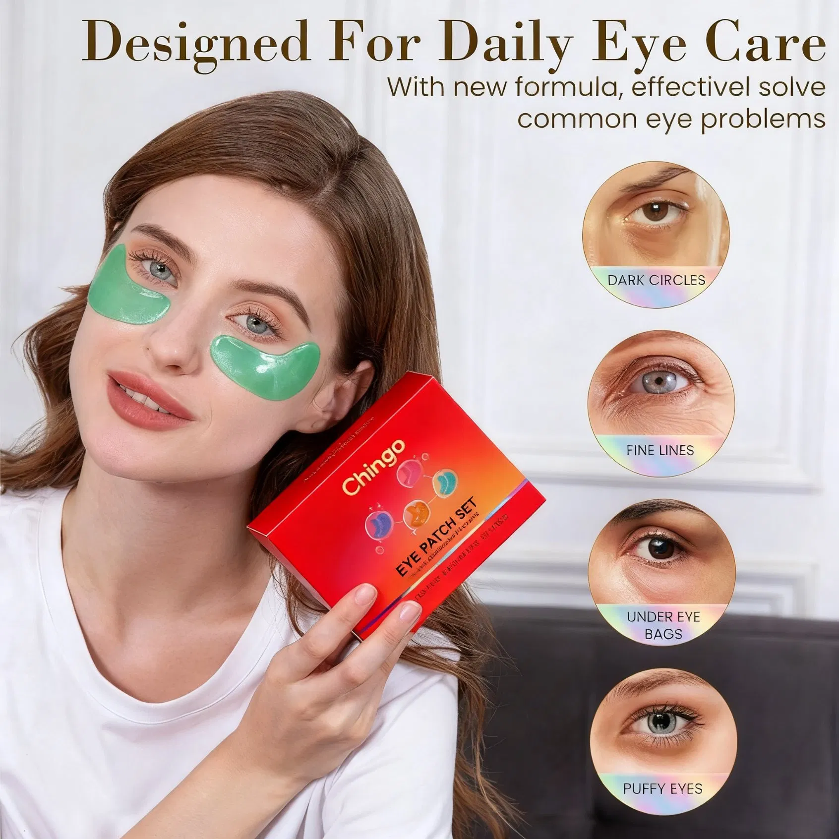 Brightening Eye Mask Revitalize Dull Eye Skin Enhance Radiance