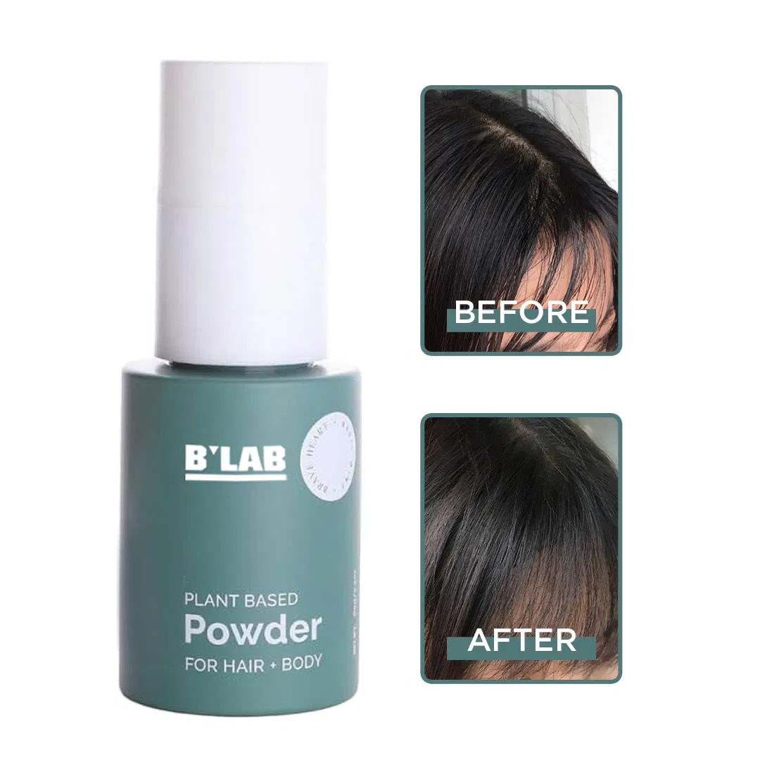 OEM Hair Styling Powder Fluffy Volume Plant Based Organic Body Powder Spray