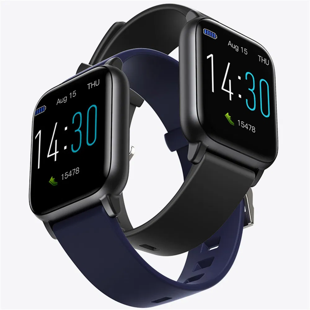 S50 Sports Smartwatch Heart Rate Healthy Blood Pressure Thermometer Step Waterproof IP68 Smart Watch for Men and Women