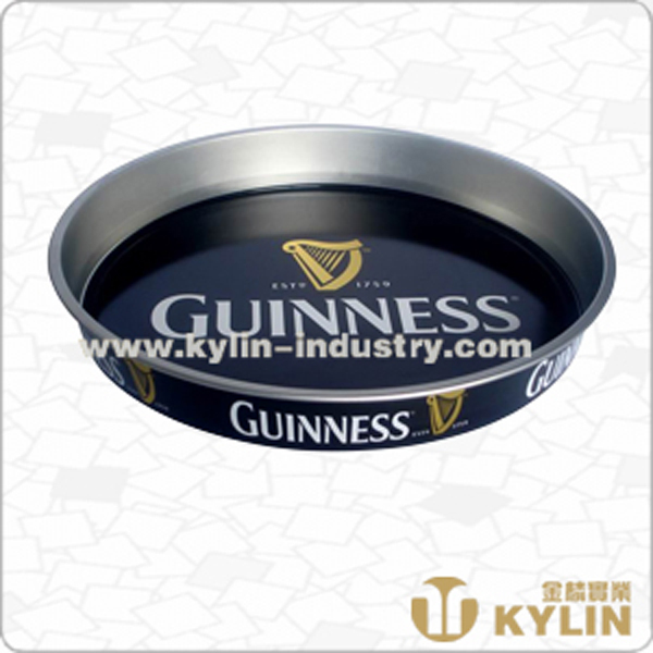 Chinese Supplier of Good Quality Non-Slip Tinplate Round Tray