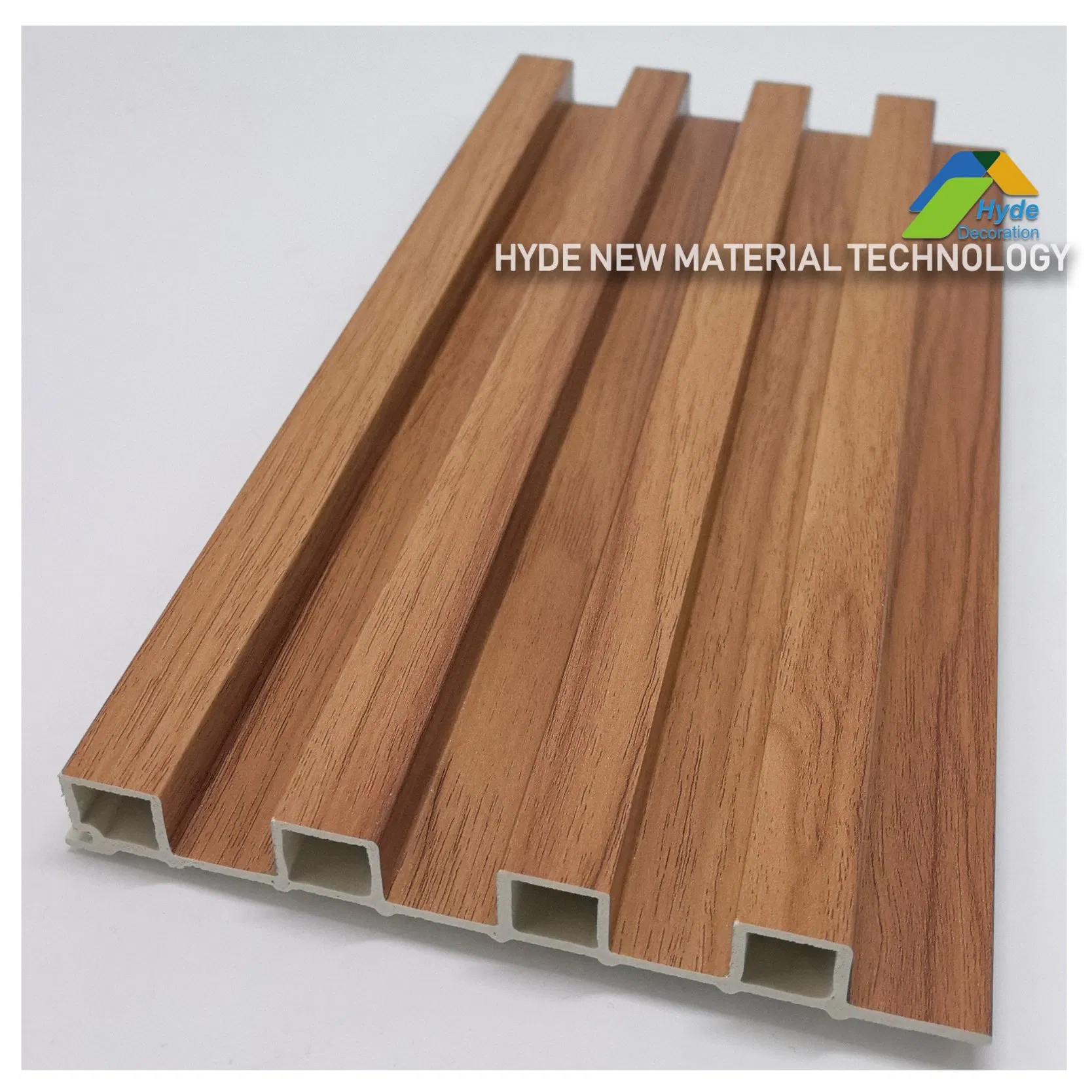 Competitive Price WPC Product Wood Design 3D Fluted Interior Decoration Wall Panel