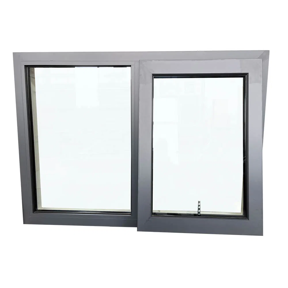 Penjoy New Zealand Tempered Glass Aluminum Double Glazed Awing Windows