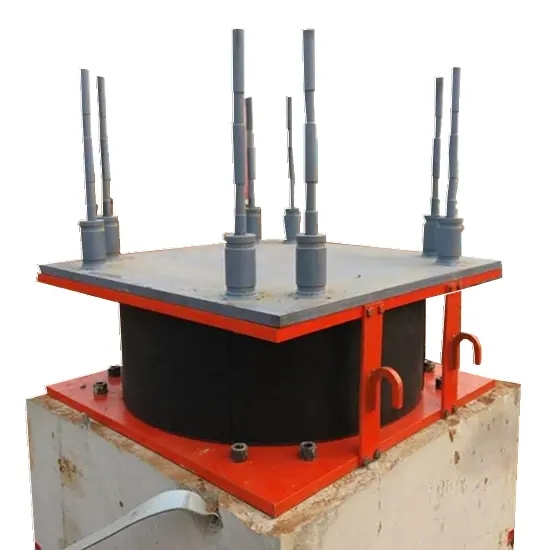 Rubber Bearing Bridge Bearing Lrb Rubber Elastomeri Bearing Seismic Isolation Used for Bridge and Building