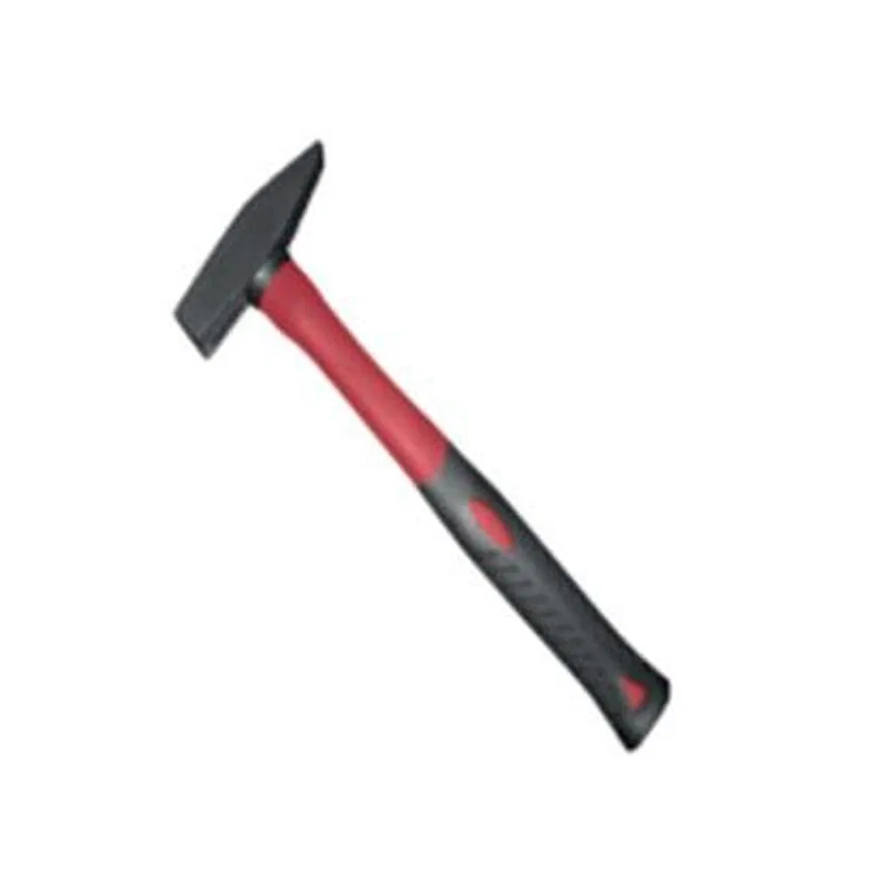 Machinist's Hammer, PP+TPR-Coated 70% Fiberglass Handle 500g