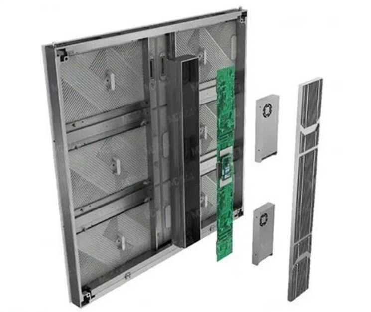 Mzcled Advertising Outdoor Screen Module Panel Board Front Service Aluminum Profile Cabinet Full Color P4 P5 P6.67 P8 P10 Digital LED Display