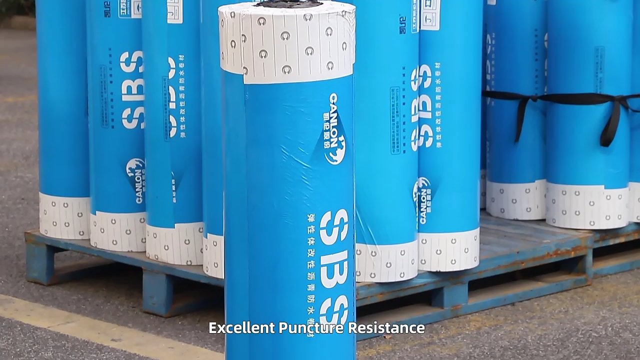 Torch Applied Sbs Modified Asphalt Waterproof Membrane