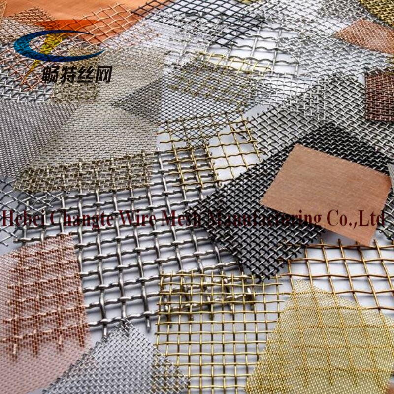 304 Stainless Steel Crimped Wire Mesh for Animal Cage or Vibrating Screen