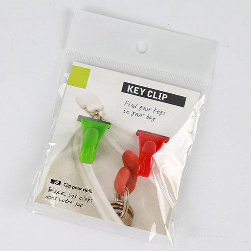 2 PCS Key Chains with Anti-Loss Bag Hook