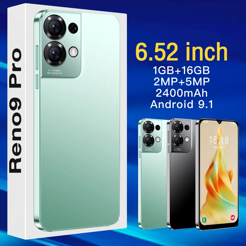 Wholesale Factory Global Version OEM/ODM Reno 9 PRO Smartphone 1GB/16GB 6.5 Iinch Android 9.1 Mobilephone