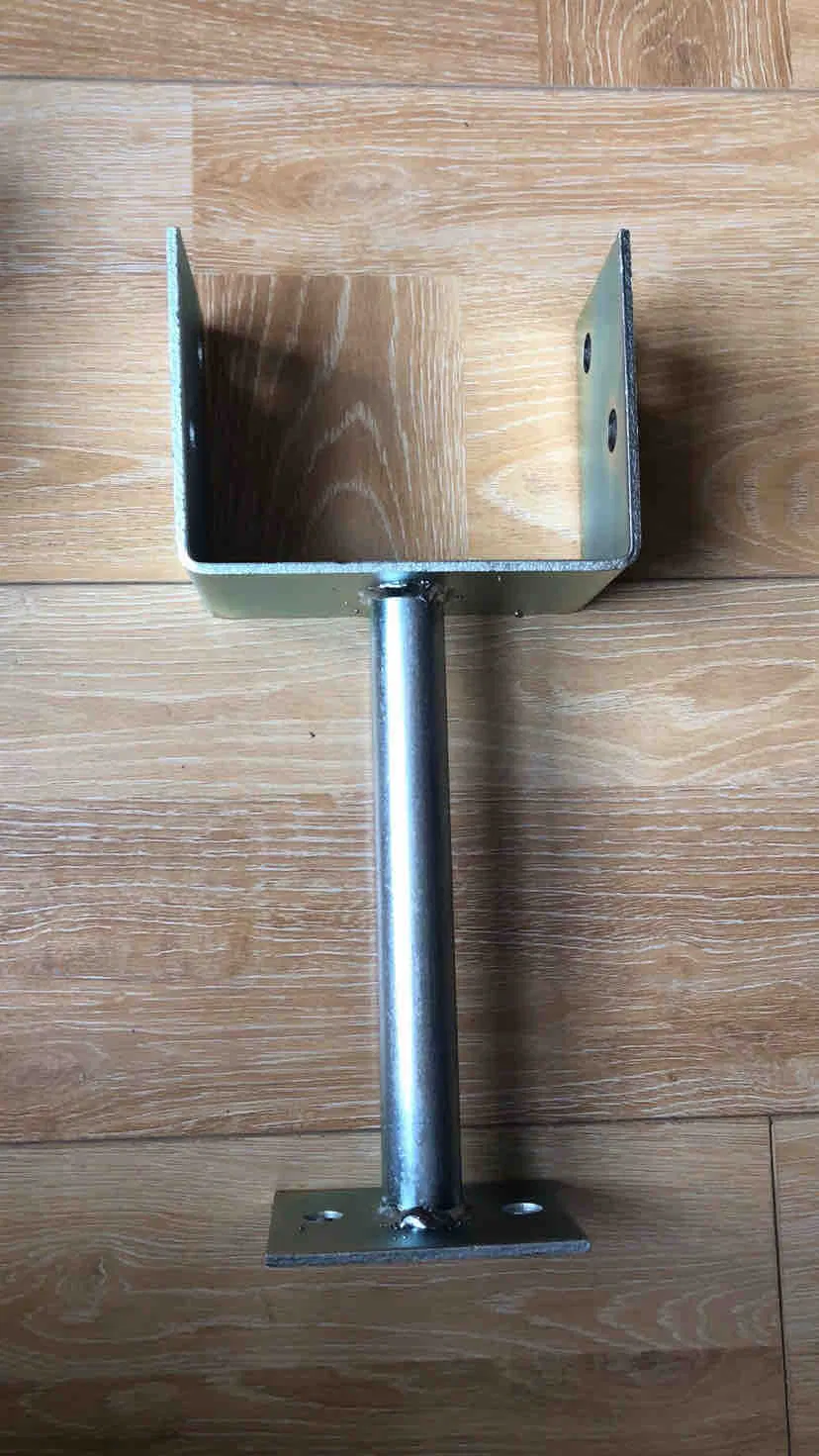 Якорь грунтовый окрашенный красный