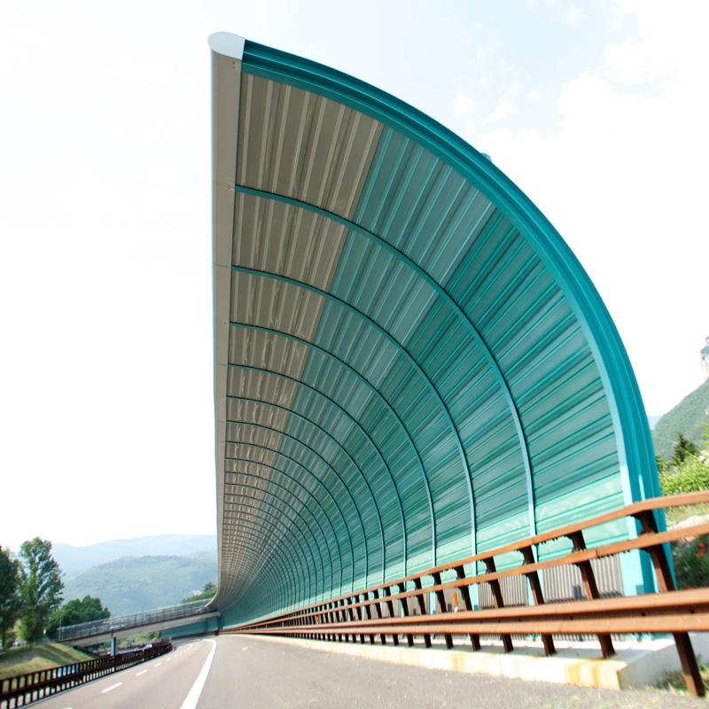 Premium Acoustic Soundproofing Barrier for Highways and Railways