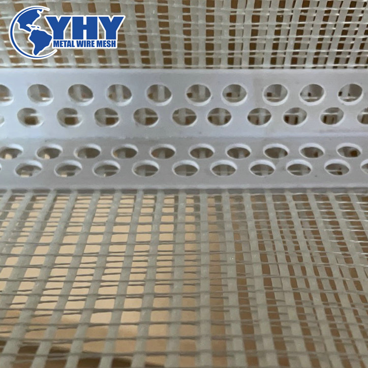 160g 4X4mm White High-Quality PVC Corner Bead with Fiberglass Mesh
