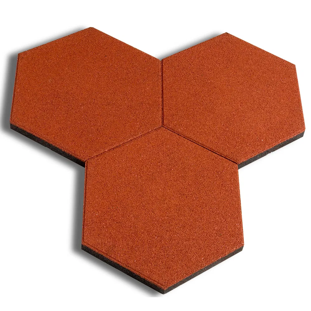 Safe-Play Recycled Rubber Crumb Tile, Rubber Floor Tile, Rubber Floor
