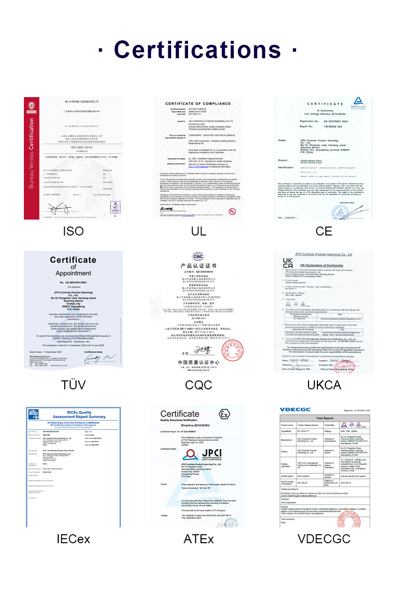 Промышленный погружной нагреватель 9 кВт IP54