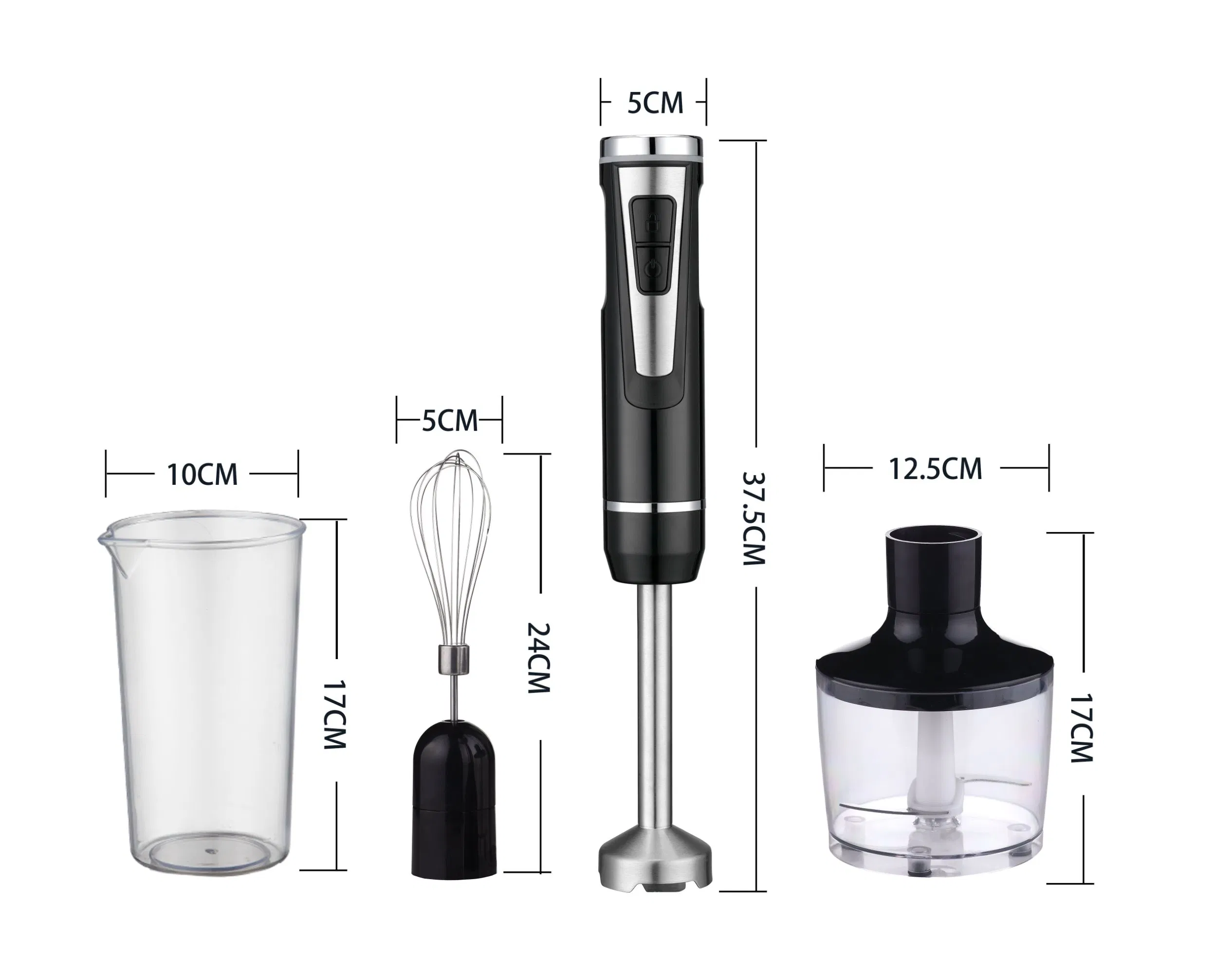 Multifunctional Outdoor 200W Type C Rechargeable Cordless Hand Blender Rechargeable Blender