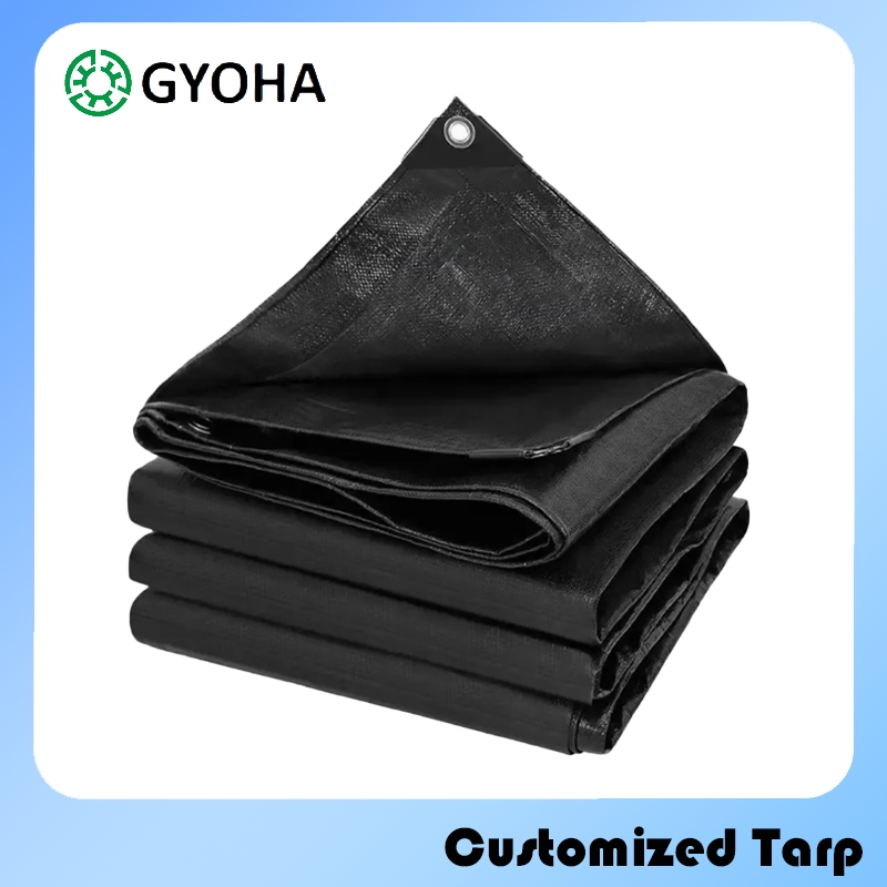 160GSM Heavy Duty Tarpaulin, Waterproof PE Sheet, UV Treated Tarp, Blanket, Durability