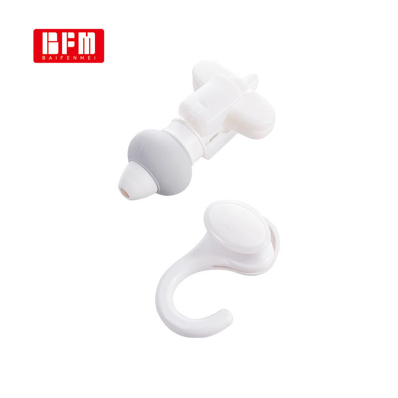 Bfm1998 Houseware Shower Gel Refill Squeeze Bottle with Reversible Hanging Hook