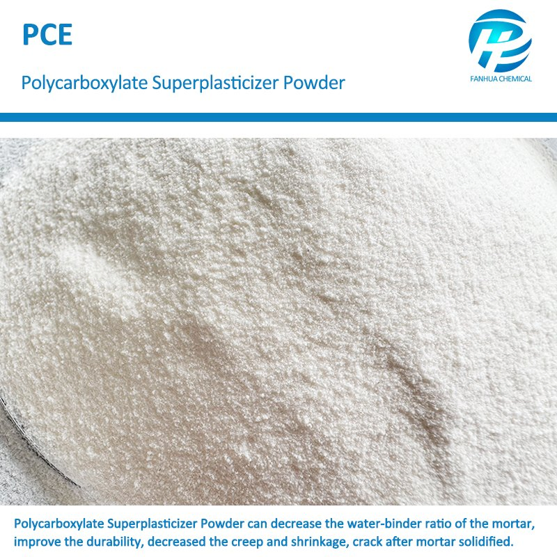 High Reducing Admixture PCE for Mortar Water Reducing Rate Min 30%