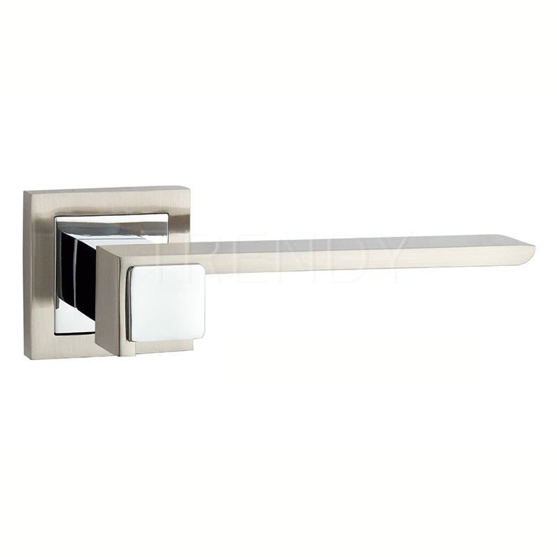 Oil Rubbed Bronze Zinc Alloy Door Lever Door Lock Handle (Z6090-ZR14)