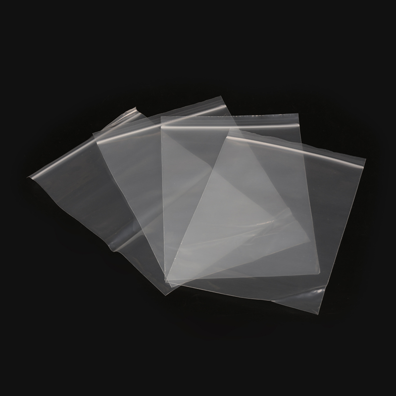 BPA Free Refrigerator Airtight Plastic Zipper Polybag Writing Available for Food Packaging