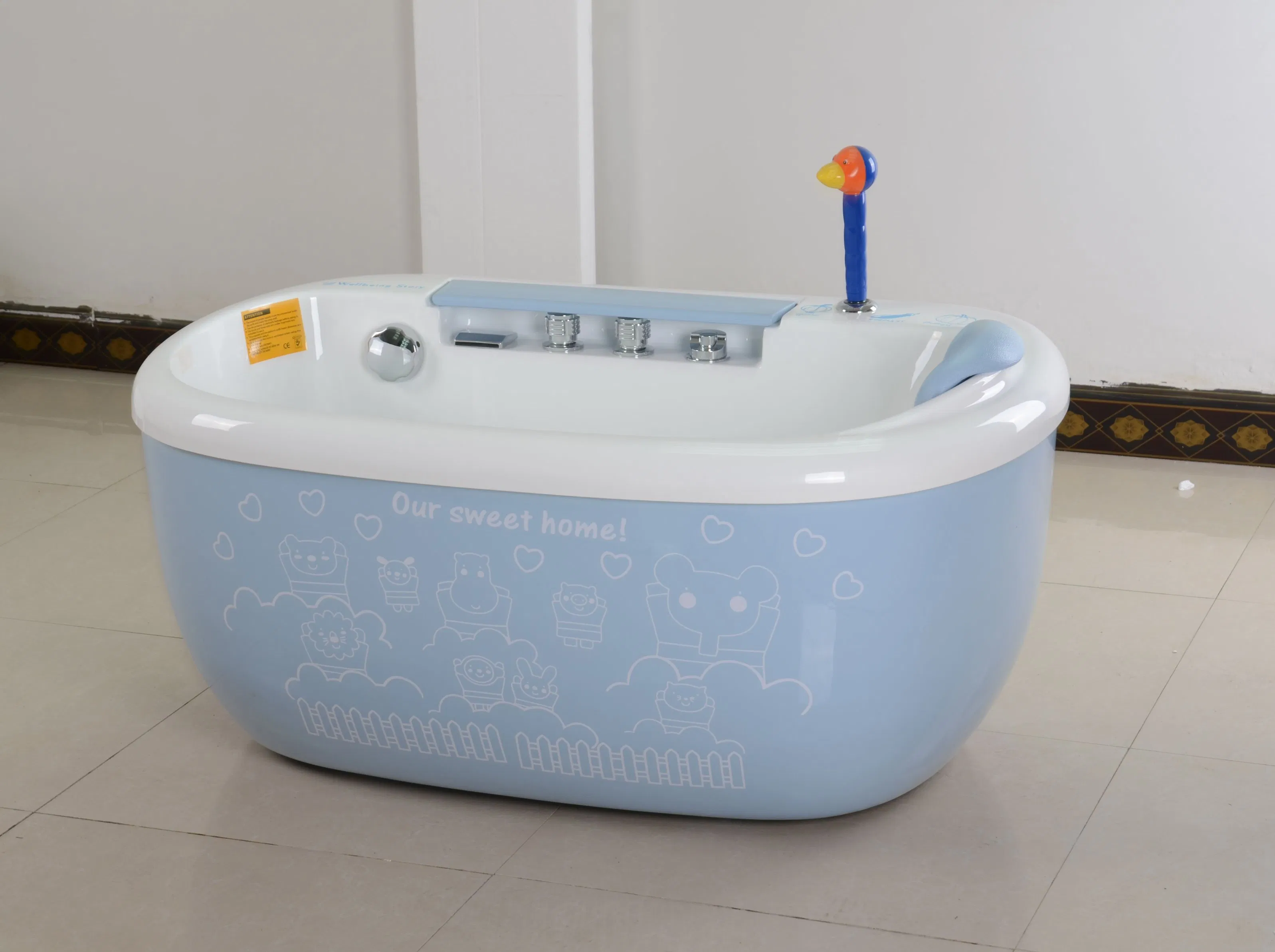 Детская ванна SPA с гидромассажем и водопадом