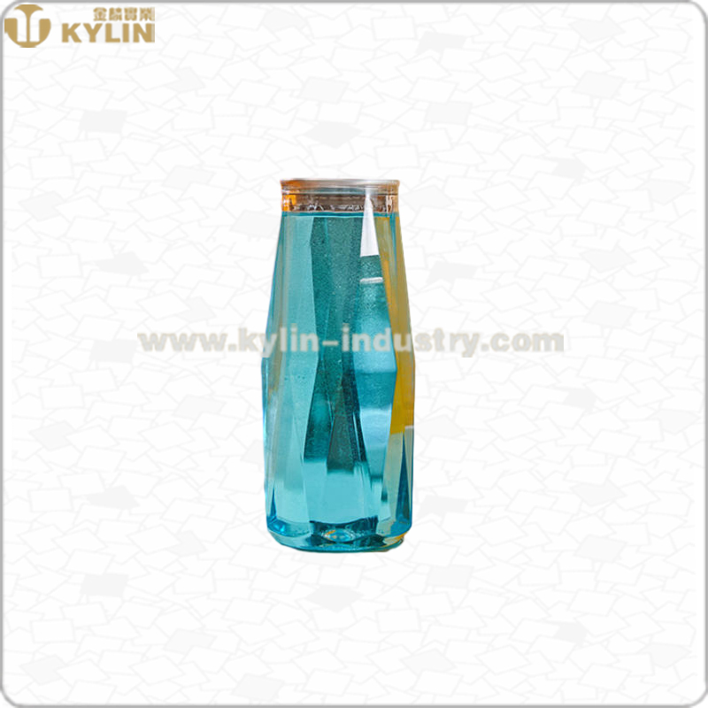 Food Grade for Clear Plastic Pet Can with Aluminium Ring Pull Lid for Soda Beverages Juice Tea Coffee Beer Bottle