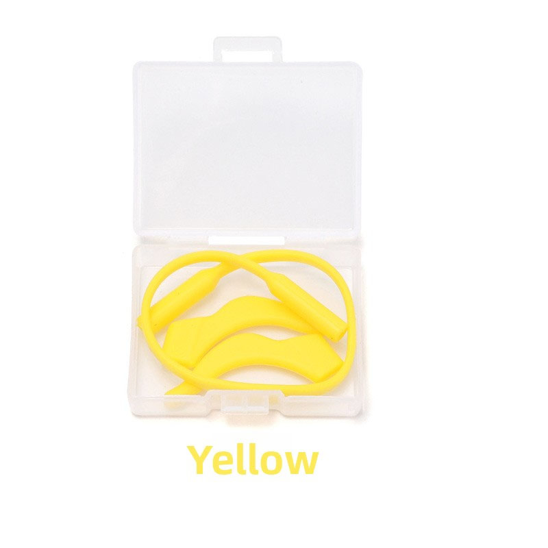 High - Quality Anti - Slip Durable High - Elasticity Silicone Eyeglass Ear Hook and Strap Set