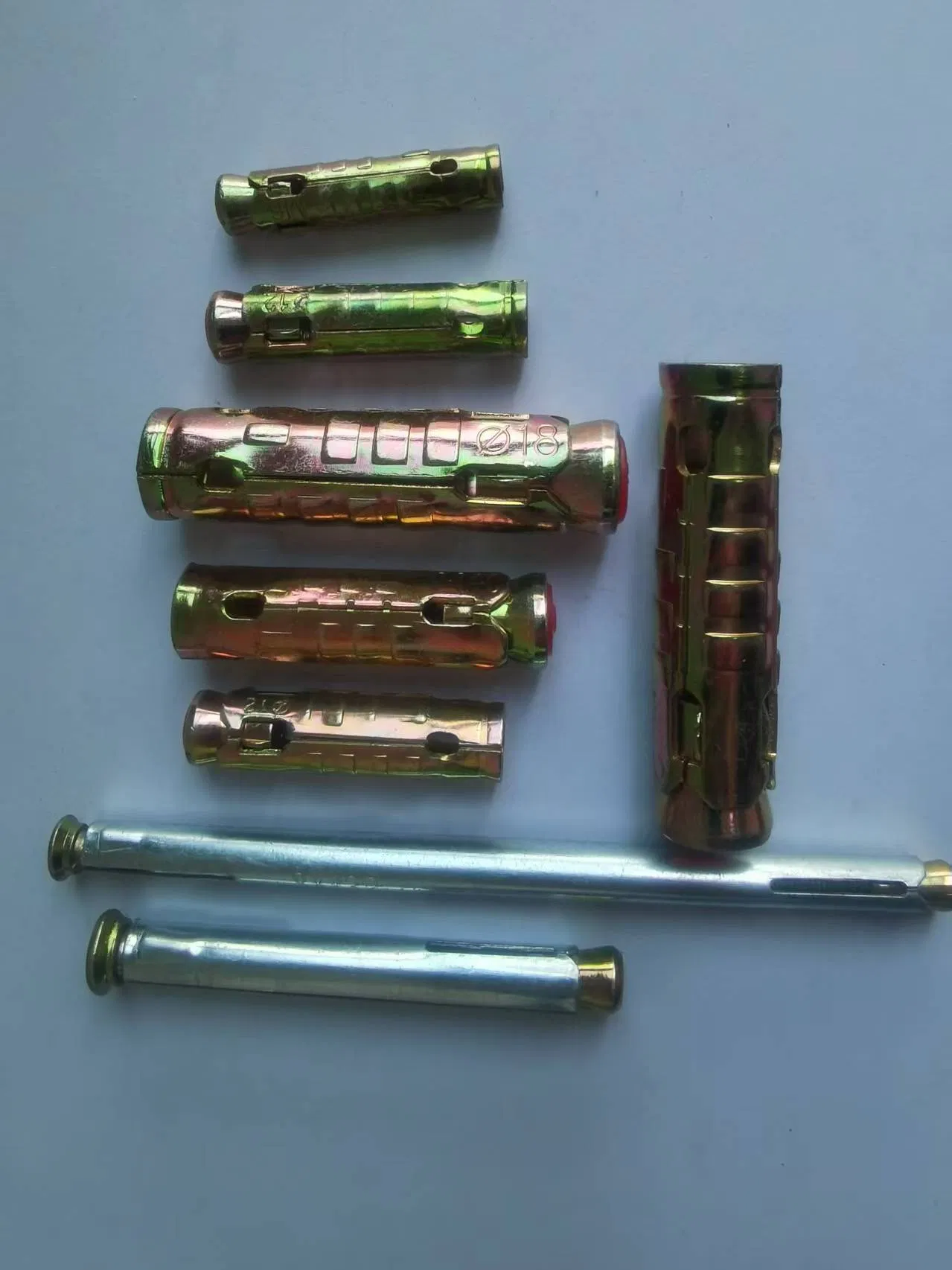 Carbon Steel Anchor Bolt Sleeve Anchor Zinc Plated for Window Use