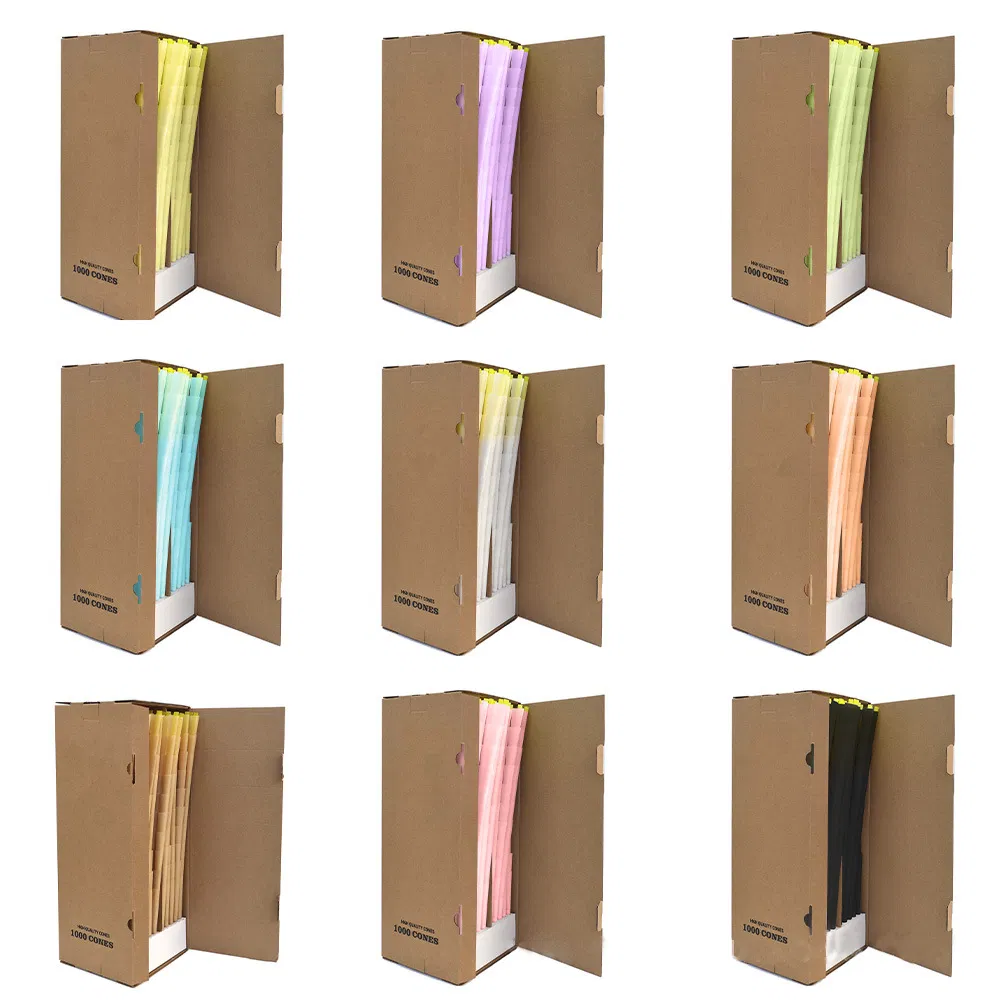 Wholesale Cone-Shaped Paper Rolls Customized 84mm-109mm Wood Pulp Material Cone-Shaped Paper Rolls