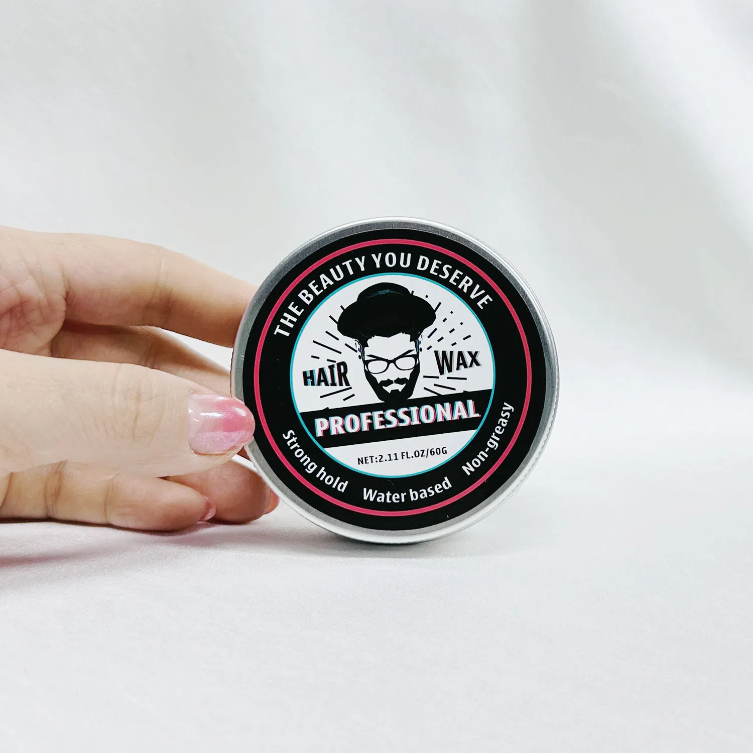Private Brand 60g Honey Bee Wax Strong Hold Hair Styling Product Retro Shine Super Hair Pomade Wax