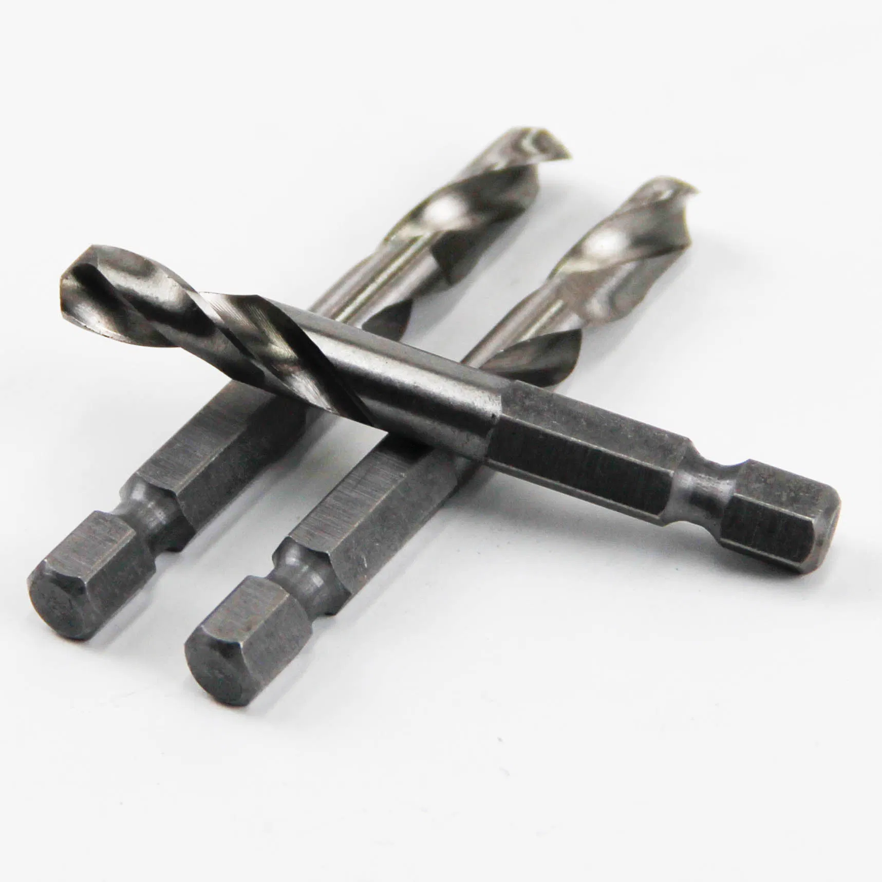 HSS Coated Black Straight Round Shank Metal Wood Drilling Twist Drill Bits