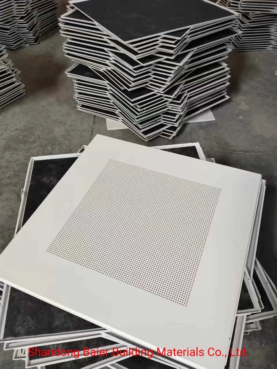 Baier Suspended Metal Aluminum Ceiling Tiles for Office Decoration