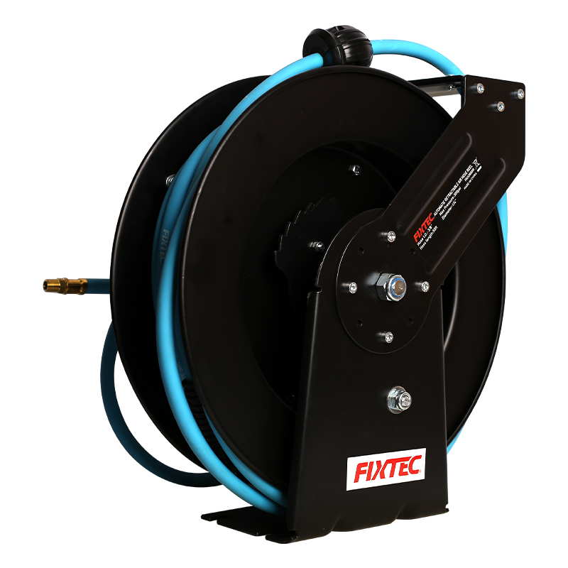 Пневматический шланг Fixtec 3/8" 15м, резиновый