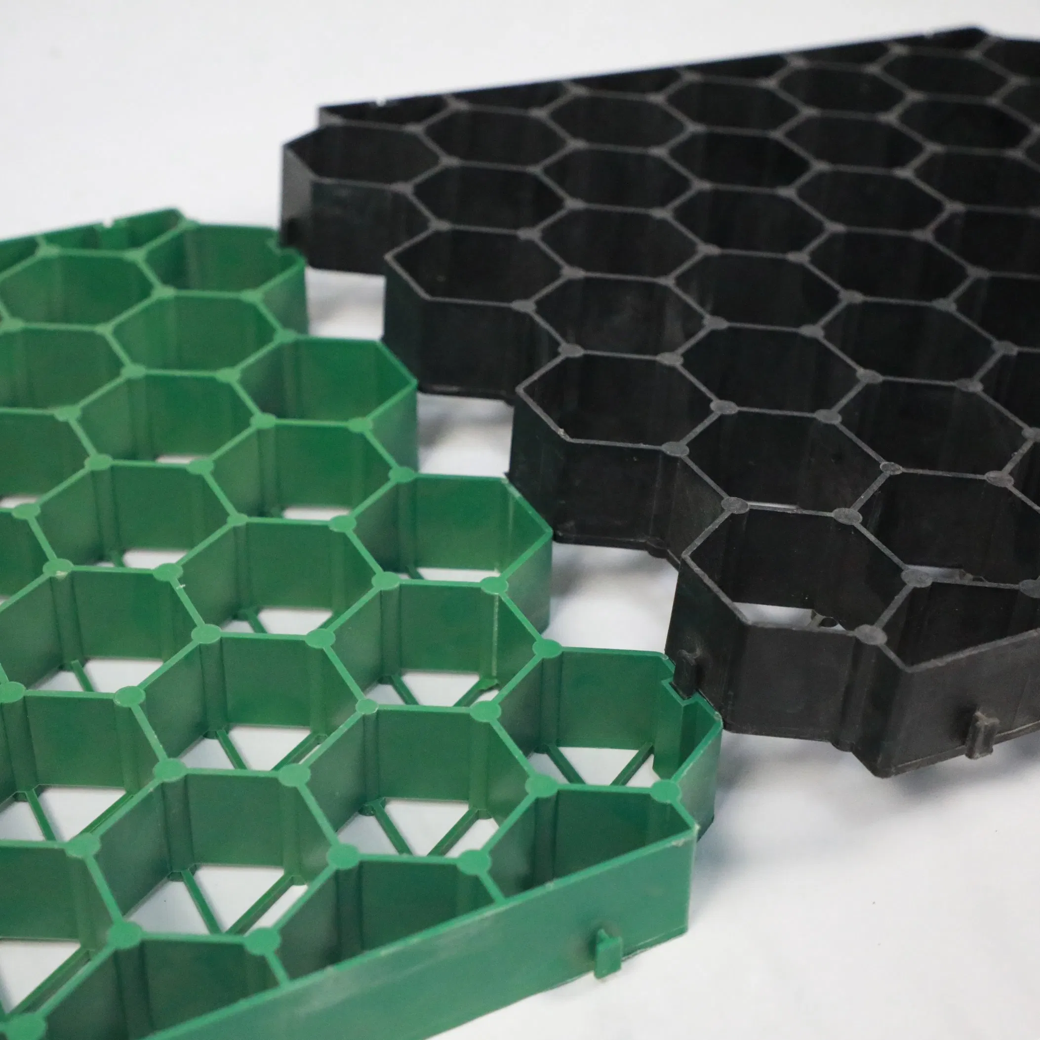 Plastic Grass Grid Polymer HDPE Geocell Grass Paver Concrete