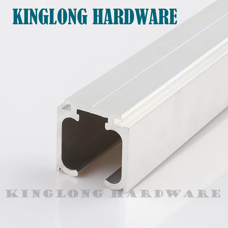 High Quaity Door & Window Hardware Hanging Wheel Roller Aluminum Profile Hanging Sliding Gate Track Guide Rail
