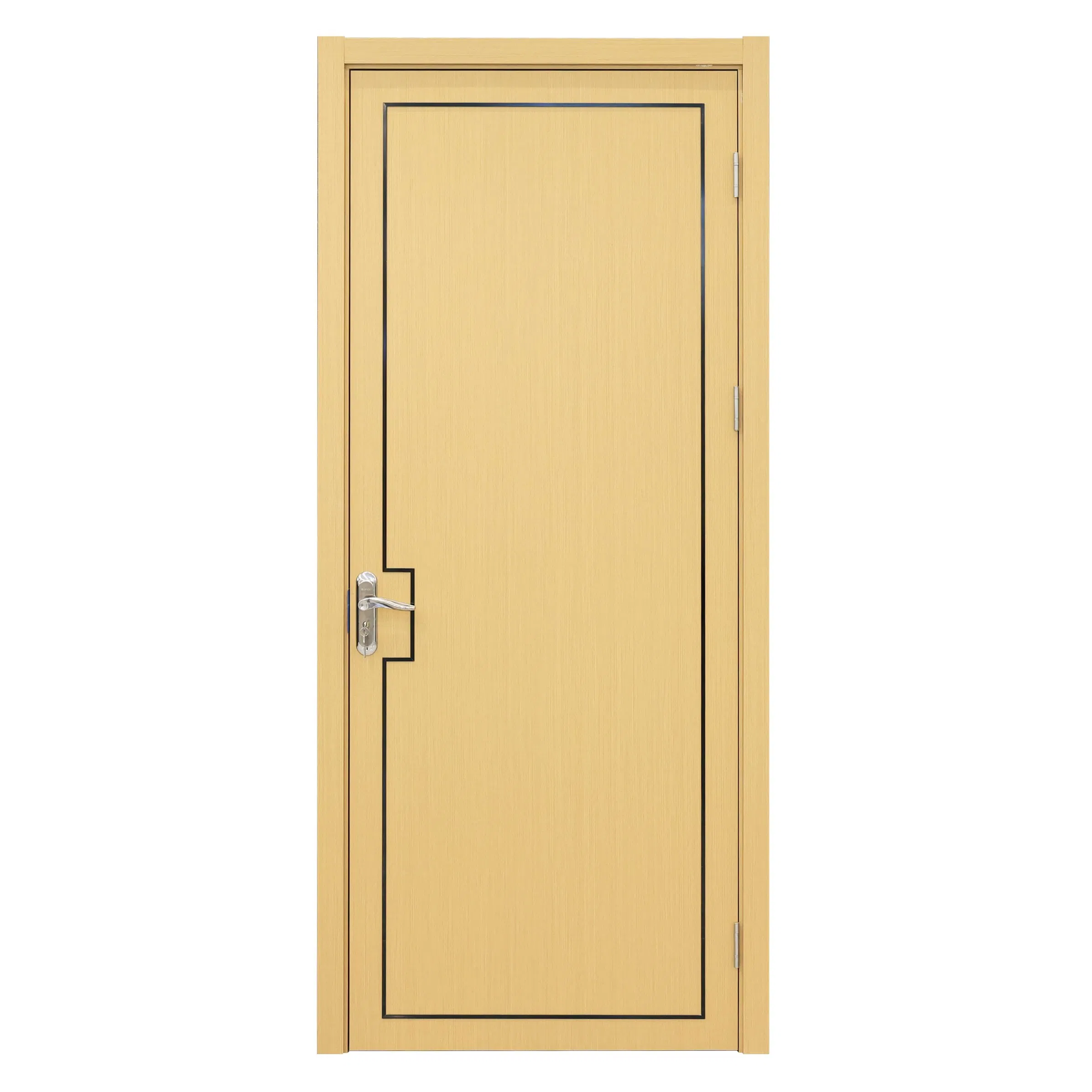 WPC Fire-Retardant PVC Laminated Door Frame for Home Decoration