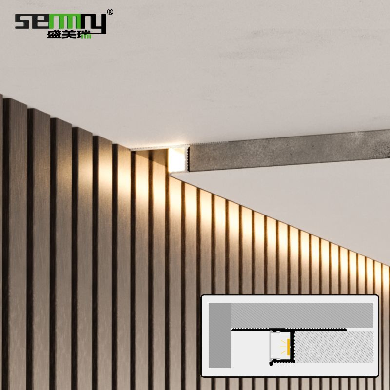 Cheap LED Aluminum Plinth LED Skirting PS