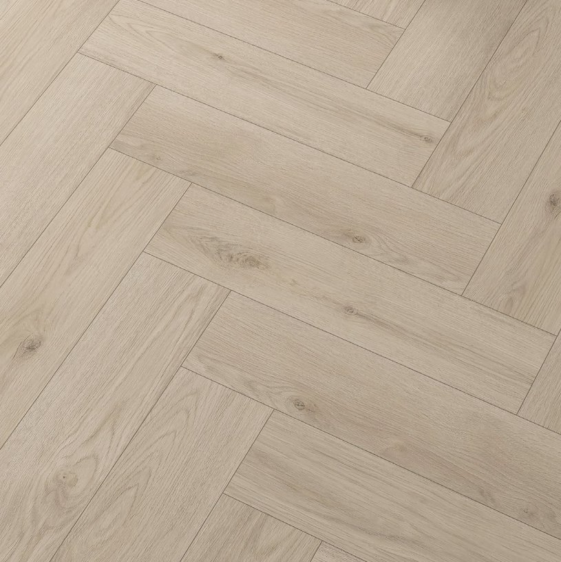 High Wear Resistance Anti-Scratch Impact Resisitant Herringbone WPC Flooring
