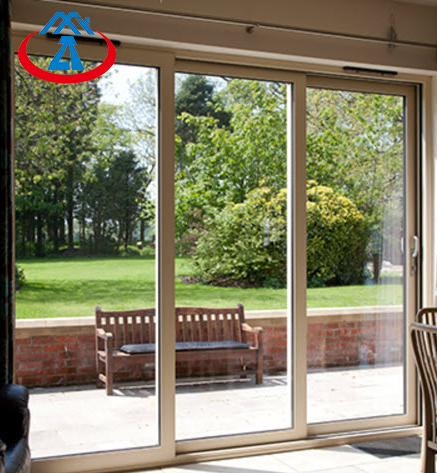 Алюминиевые раздвижные двери с двойным стеклом