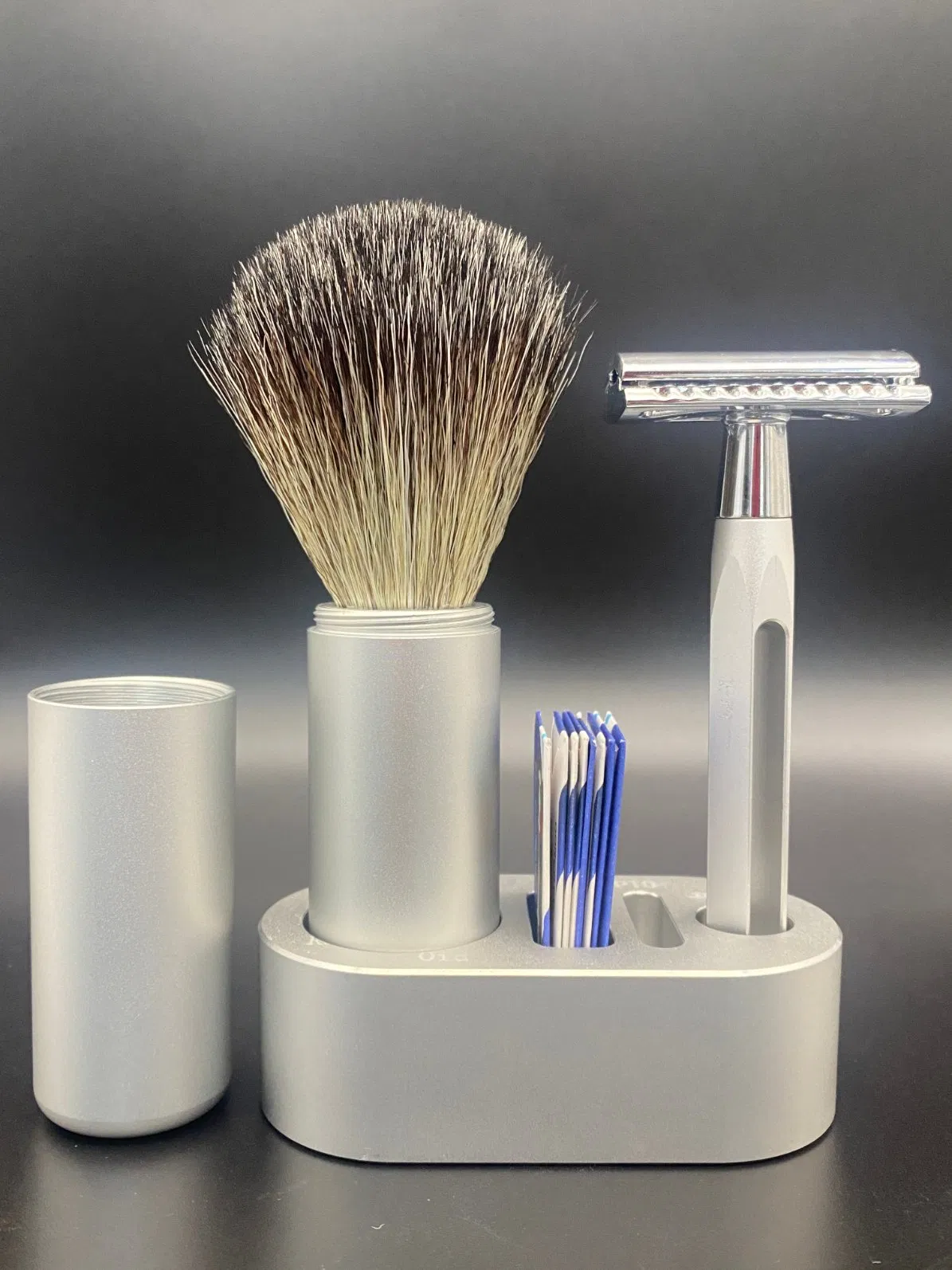 Набор для бритья из алюминия с ЧПУ