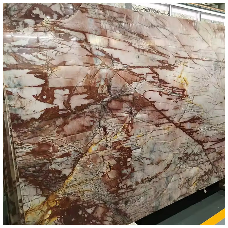 Brazilian Pink Cristallo Juliet Quartzite for Feature Wall and Countertops
