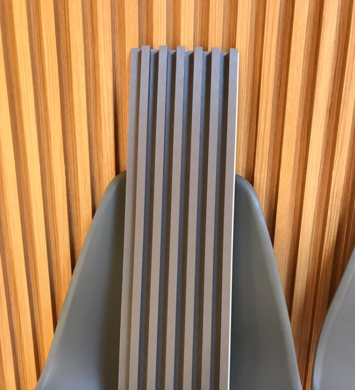 Waterproof WPC Wall Cladding PVC Film Wood Plastic Composite Panel