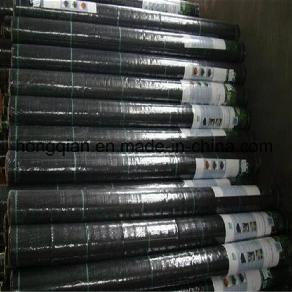 80g/90g/100g UV Resistance Woven Fabric /PP Ground Cover PP Woven Geotextile