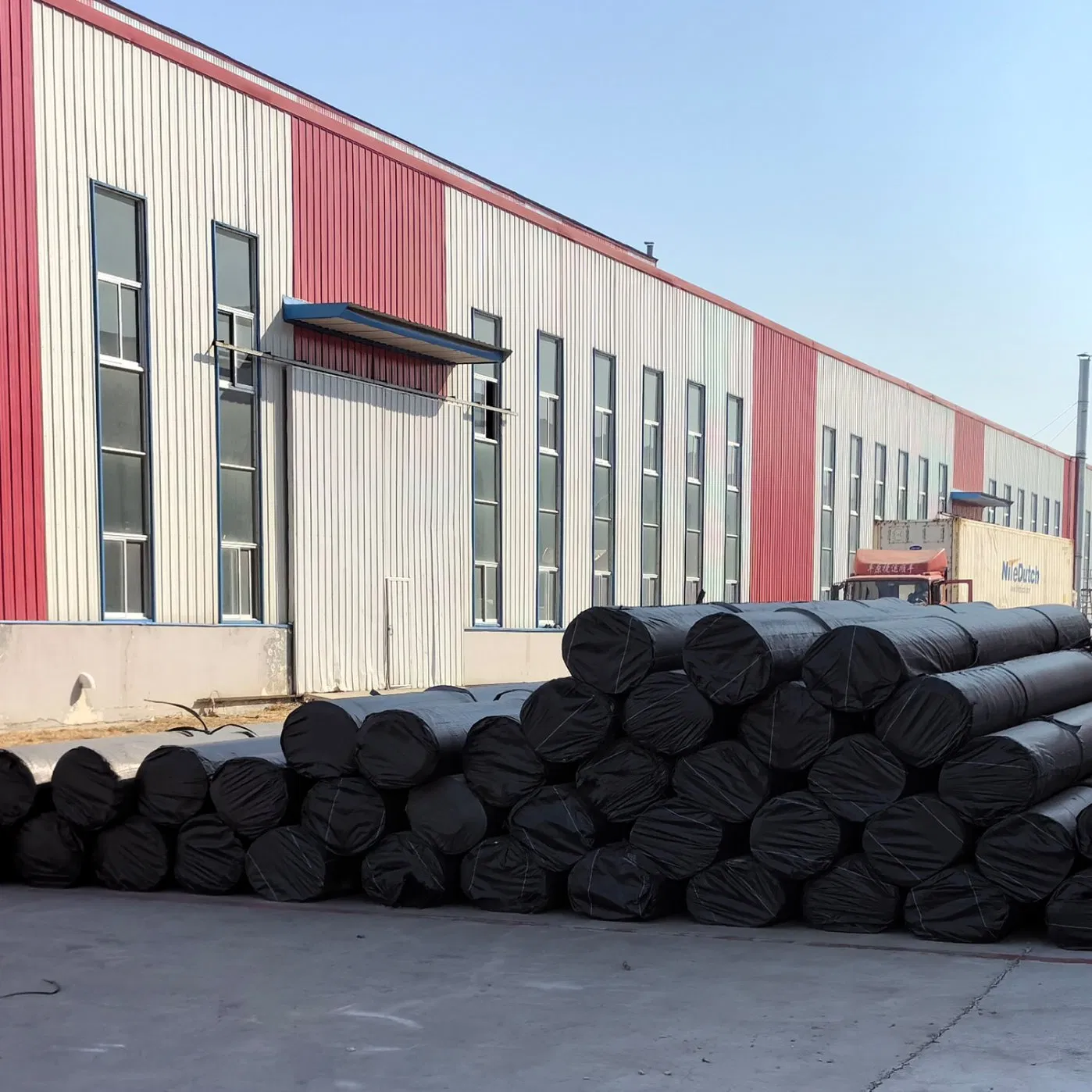 Geomembrane for Fish Pond Sewage Treatment Plant in Republic of Congo