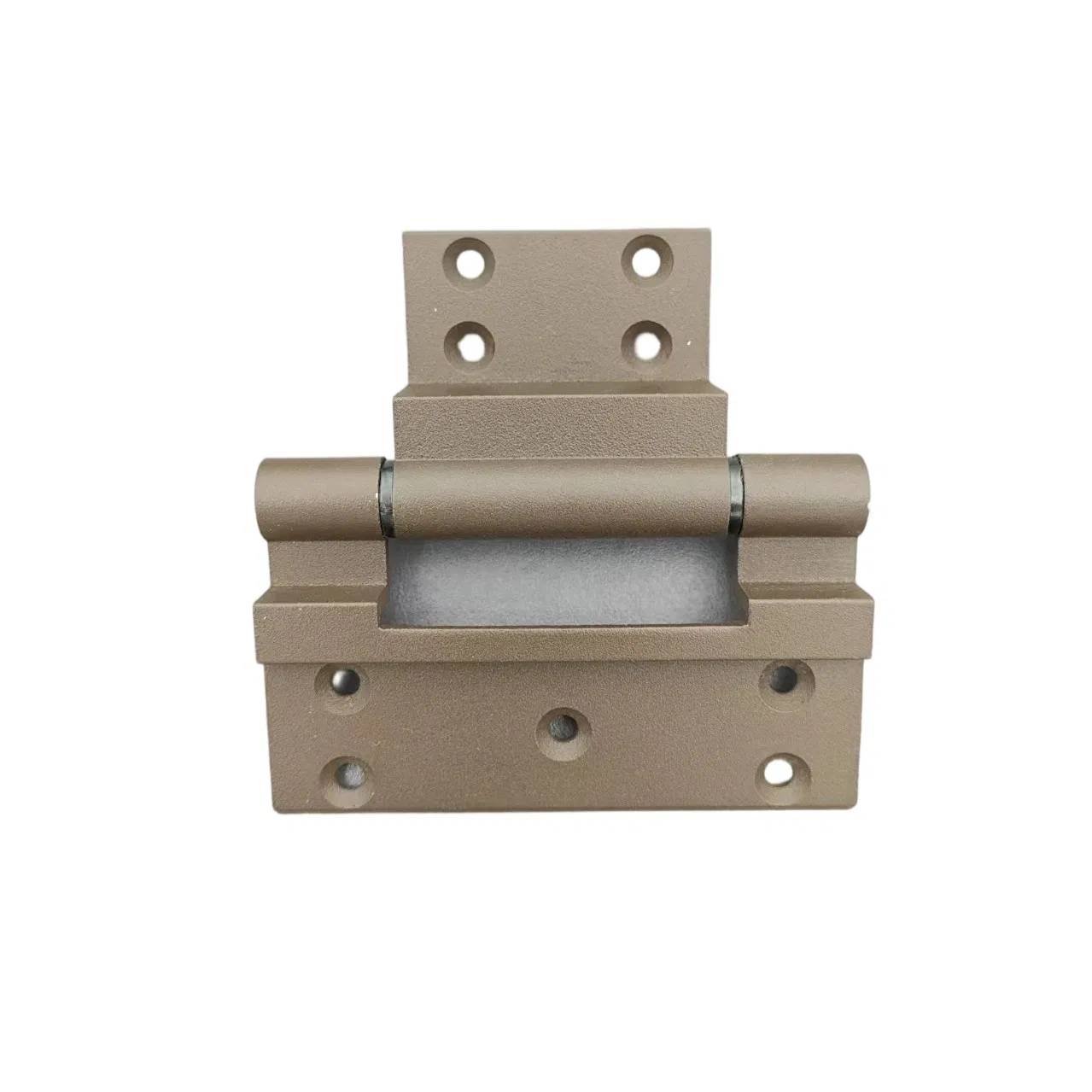 Aluminum Alloy Material - Matte Finish/Texture - Brown - Offset Hinge